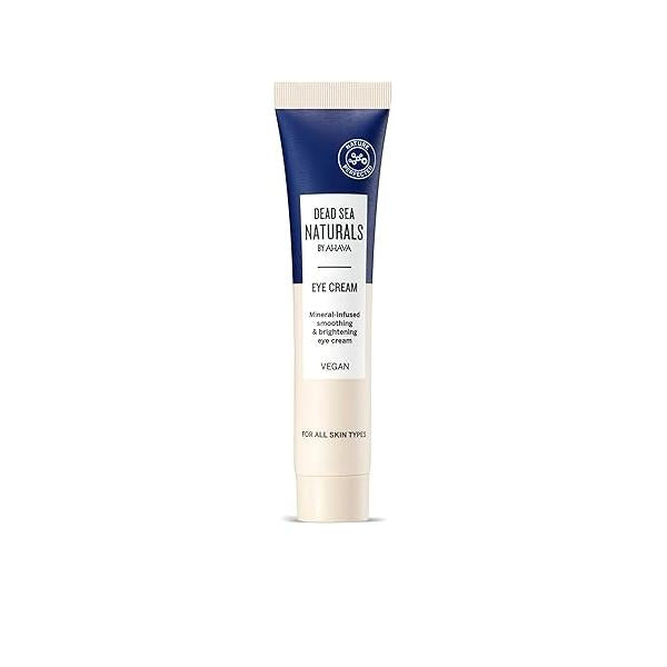Dead Sea Naturals Eye Cream - Refreshing gel-cream for the eye area, helps smooth away fine lines, reduces appearance of puffiness & dark circles, with exclusive Minerals, 0.5 Fl.Oz