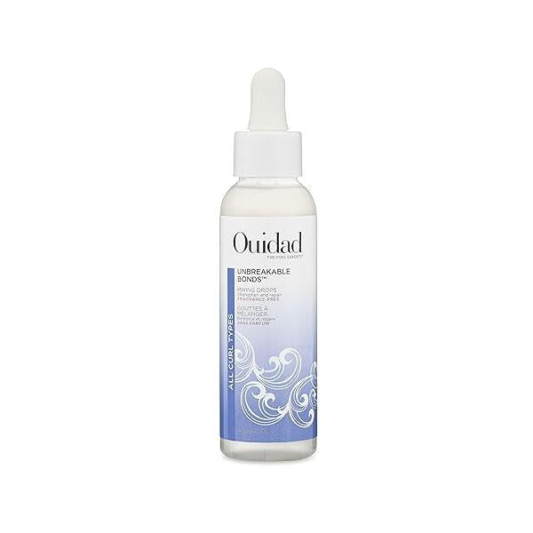 Ouidad Unbreakable Bonds Mixing Drops, Strengthen & Repair Hair, Fragrance Free 2 Fl Oz
