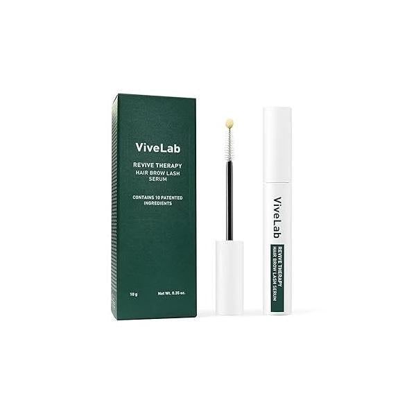 Biotin Lash Serum - Eyelash and Eyebrow Growth for Thicker, Fuller Lashes Brows, Korean Dermatologist-Developed, 0.35oz