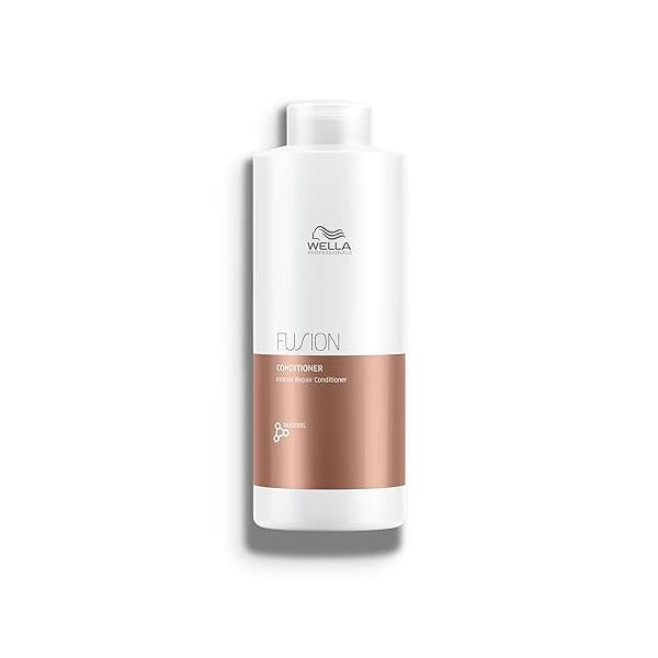 Wella Professionals Fusion Intense Repair Conditioner for Damaged Hair | Repairs, Strengthens & Protects Against Breakage Smooth, Silky 33.8 Fl oz
