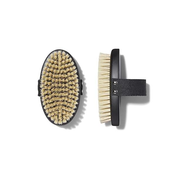Keys Soulcare Energizing Dry Body Brush, Gently Exfoliates & Opens Pores for Soft, Smooth, Brighter Glowing Skin, Vegan, Cruelty-Free