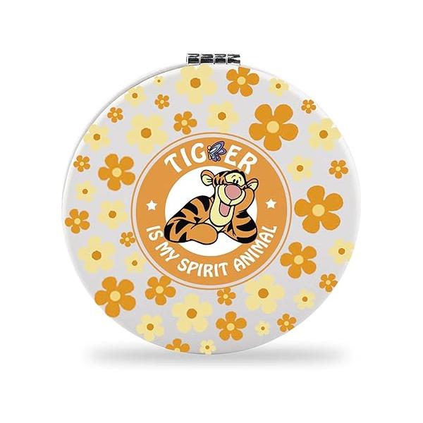 SEIRAA Tiger Pocket Mirror Gifts Compact is My Spirit Animal Merchandise (Tiger)