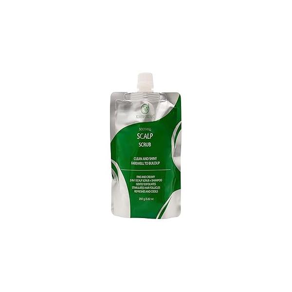 Xiaomoxuan Scalp Scrub Shampoo for All Hair Types - Exfoliator and Cleansing Build-Up Remover Treatment 250-ml