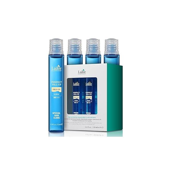 LA'DOR Perfect Hair Fill-Up Original 3 Seconds Intensive Keratin Treatment w/Protein for Bleached Frizzy Damaged Dry Care Korean Deep Conditioner