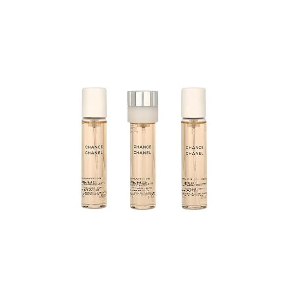 CHANEL Chance Twist & Spray Eau De Toilette Refill - 3x20ml/0.7oz