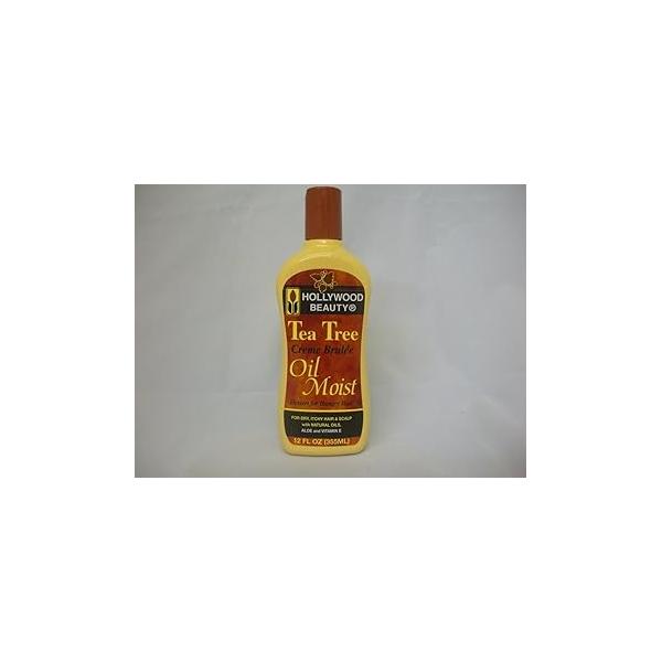 Hollywood Holly Wood Beauty Tea Tree Oil Moist for Dry, Itchy, & Scalp W/natural Oils, 12 Oz