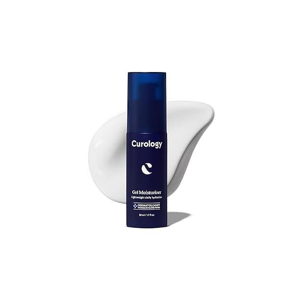 Curology Gel Face Moisturizer, Daily Lotion with Hyaluronic Acid, for Oily, Dry or Sensitive Skin, 1.7 fl oz
