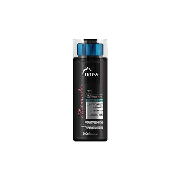 TRUSS Miracle Hair Conditioner for Women & Men - Anti-Aging Color Protection Care Anti-Frizz Hydrating Helps Restore Elasticity, Strength Shine (10.14 oz)