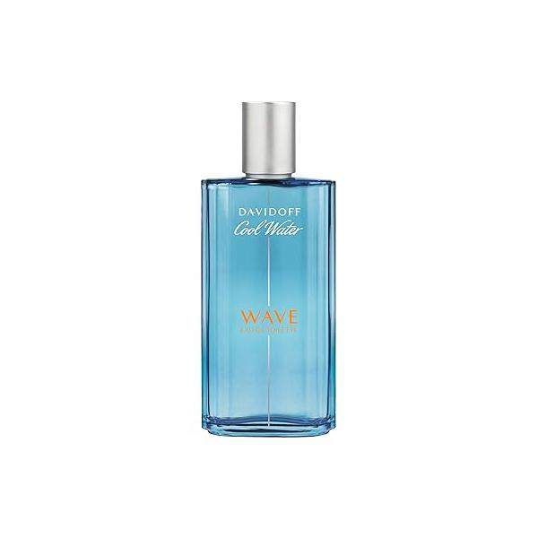 Davidoff Cool Water Wave Eau de Toilette - Fresh Woody Men's Cologne With Notes of Sichuan Pepper, Juniper & Sandalwood Long Lasting Fragrance