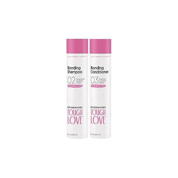Not Your Mother's Tough Love Shampoo & Conditioner (2-Pack) - 10 fl oz Helps Strengthen Hair, Repair and Condition Damaged Hair