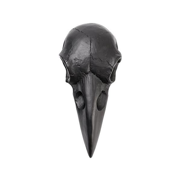 The Vault Raven Skull Hand Mirror - Black