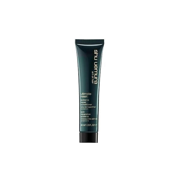shu uemura art of hair Ultimate Reset Extreme Repair Conditioner - Strengthens to Reduce Breakage and Split Ends, Deeply Conditions Nourishes, With Japanese Rice Extract