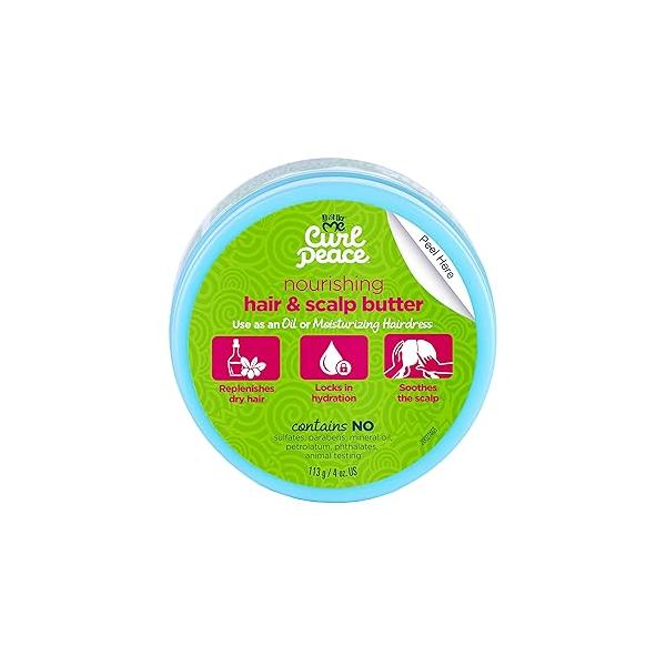 Just For Me Curl Peace Nourishing Hair & Scalp Butter (Pack of 2)