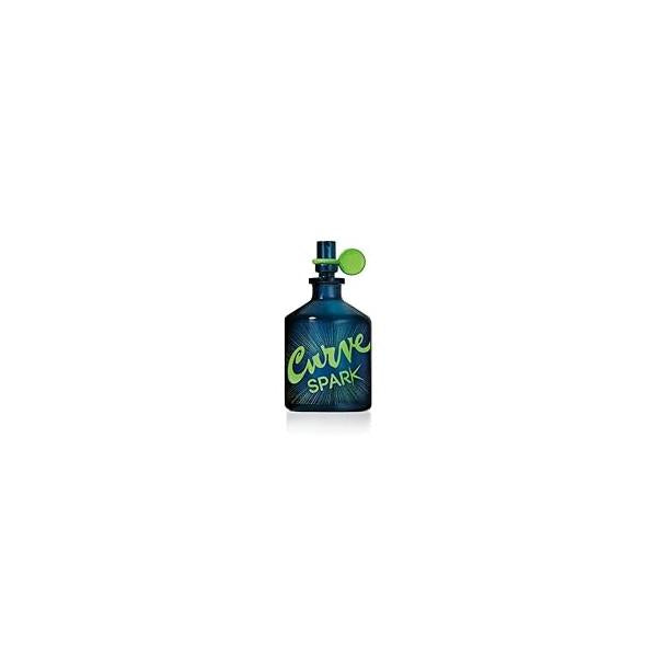 Curve Men's Cologne Fragrance Spray, Casual Cool Day or Night Scent, Spark, 2.5 Fl Oz