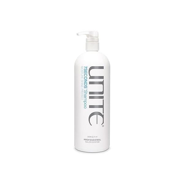 UNITE Hair - 7SECONDS Shampoo Pump, Cleanses, Hydrates, Adds Shine, Protects UV/Heat Damage, 1L