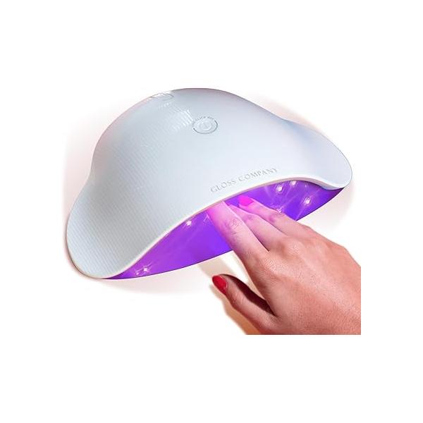 Gloss UV LED Nail Lamp 2 | USB Charging Dryer 46W for Polish, Light 23pcs lamp Beads and Automatic Sensor, Professional Art Tools Accessories