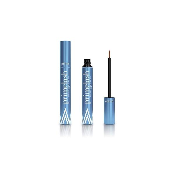 PrimeLash Growth Serum for Women Over 50 - Grow More Lashes Thick, Strong, Lifted in 1 Swipe a Night, Vitamin Infused, For Sensitive Eyes