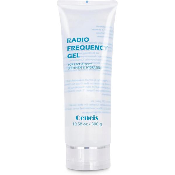 Radio Frequency Gel for Use with RF Facial Machine, Conductive Face Microcurrent, Skin Soothing and Hydrating, 300g Tube