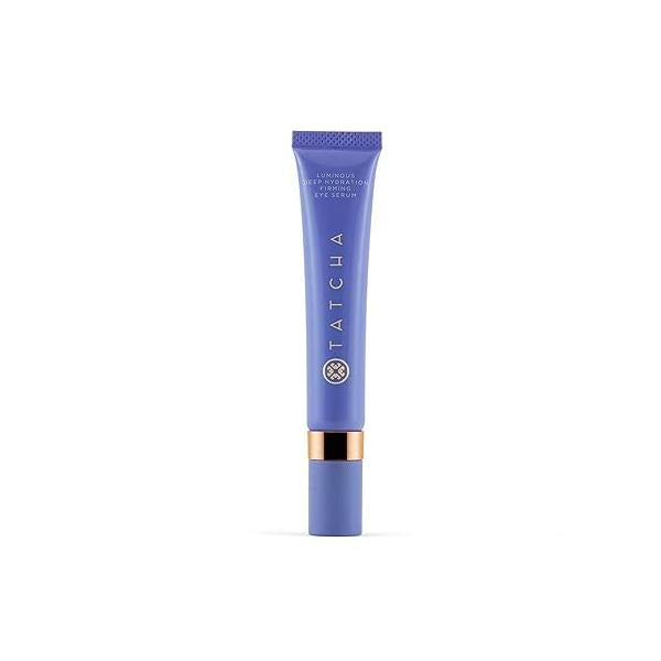 Tatcha Luminous Deep Hydration Firming Eye Serum | Caffeinated Instant Hydrating for Fine Lines and Puffiness, 15 ml 0.5 oz