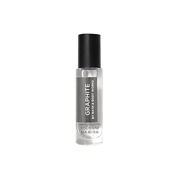 Bath and Body Works Graphite Men's (0.5 fl oz / 15 mL) Mini Cologne