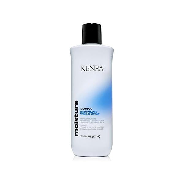 Kenra Moisture Shampoo | Boost Hydration Improve Manageability and Shine Nourish Dry Hair Color Safe Efforless Detangling Normal to