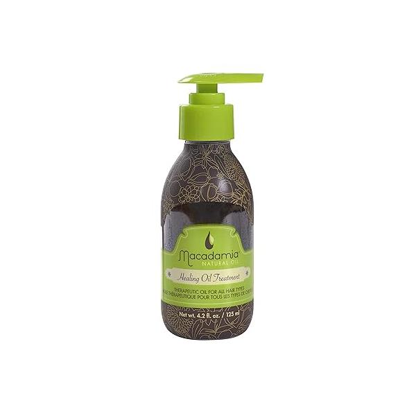 Macadamia Natural Oil Healing Treatment in Glass Bottle