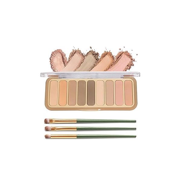 Eyeshadow Palette,Matte Naked Pallet with Brush,Highly Pigmented Blendable Shades Neutral Nude Eye Shadow Makeup for Older Women,Naturing-Looking,Long-Wearing(Sweetheart)