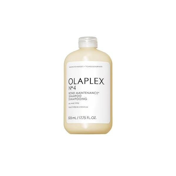 Olaplex Nº.4 Bond Maintenance Shampoo, Repairs, Strengthens, & Nourishes All Hair Types, Adds Shine Leaves Feeling Soft, 17.75 fl oz