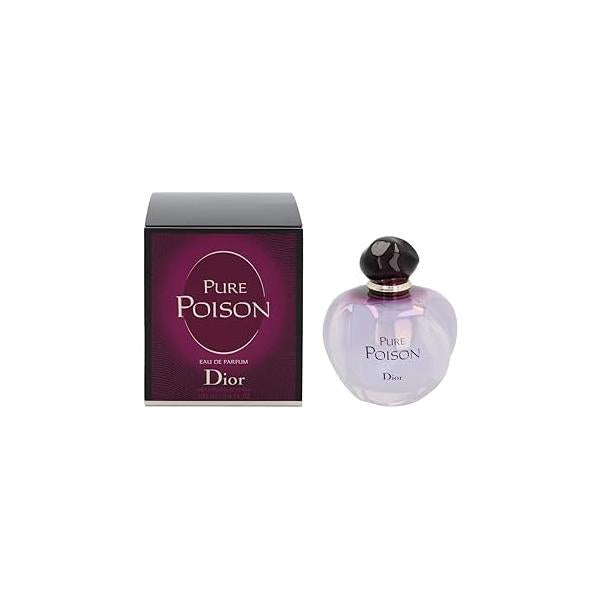 Dior Christian Pure Poison Eau de Parfum Spray, 3.4 Ounce, floral fragrance, Multicolor