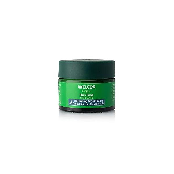 Weleda Skin Food Face Care Nourishing Night Cream, 1.3 Fluid Ounce, Plant Rich Moisturizer with Sacha Inchi Oil, Cica and Squalane