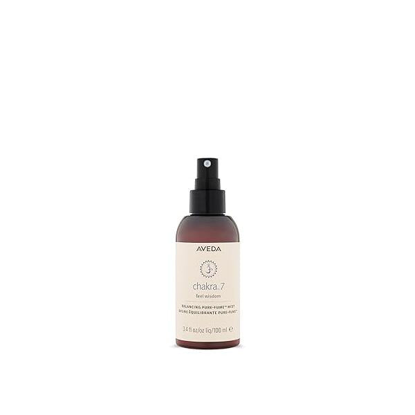 Aveda Chakra 7 Balancing Pure-Fume Mist: Connection | Body & Room Spray Balances Crown With Olibanum, Certified Organic Elemi Angelica, 3.4 Fl Oz
