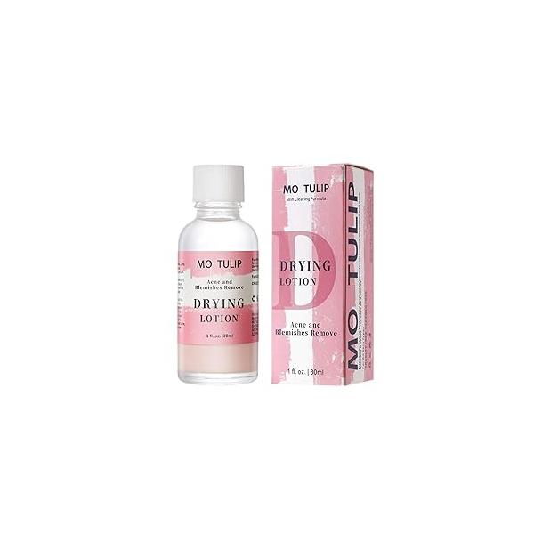 MO TULIP Acne Drying Lotion, Overnight Acid and Spot Treatment for Face Body, Pimple Lotion Treatment, Dry Out Pimples, Blemishes, Clean pores (1OZ)