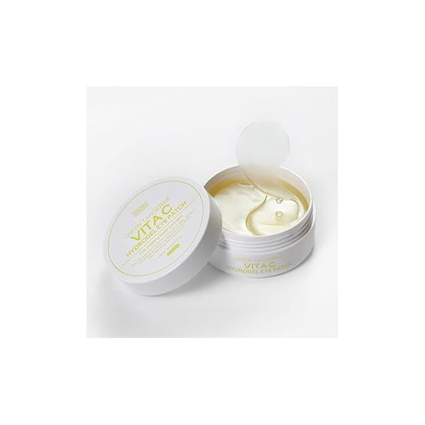 TENZERO Relief Cica Hydrogel Eye Patch (60 pairs, 90g), Centella Treatments for Puffy Eye, Fine Lines, Soothing, Puffiness Reducer, Hydrating Pads, Korean Under Masks Skincare