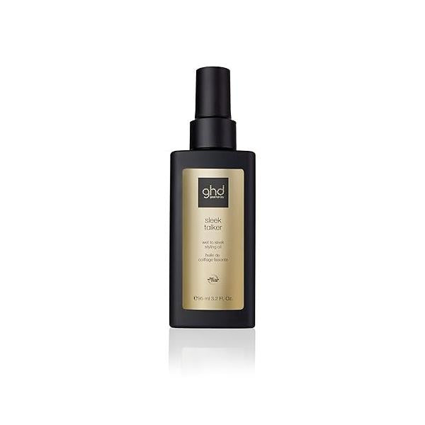 ghd Sleek Talker ― Wet to Hair Styling Oil with Heat Protection, Nourishing Argan Smooth & Soften for Up 72 Hours 3.2 fl. oz.