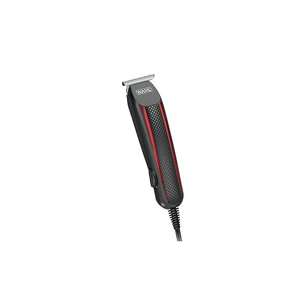 Wahl Edge Pro Bump Free Corded Beard Trimmer for Men Touch Up & Grooming Detailer Kit - Perfect Edging Beards, Mustaches, Hair, Stubble, Model 9686-300