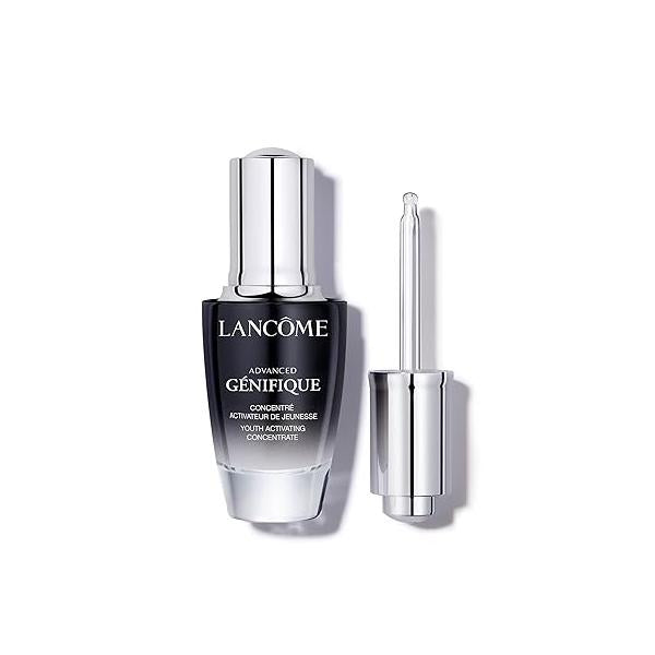 Lancôme Advanced Génifique Radiance Boosting Anti-Aging Face Serum - Visibly Hydrates & Plumps Skin with Bifidus Prebiotic, Hyaluronic Acid Vitamin Cg