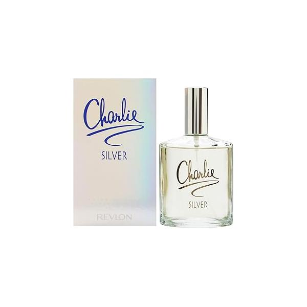 Charlie Silver by Revlon for WomenEau De Toilette Spray, 3.4 Ounce