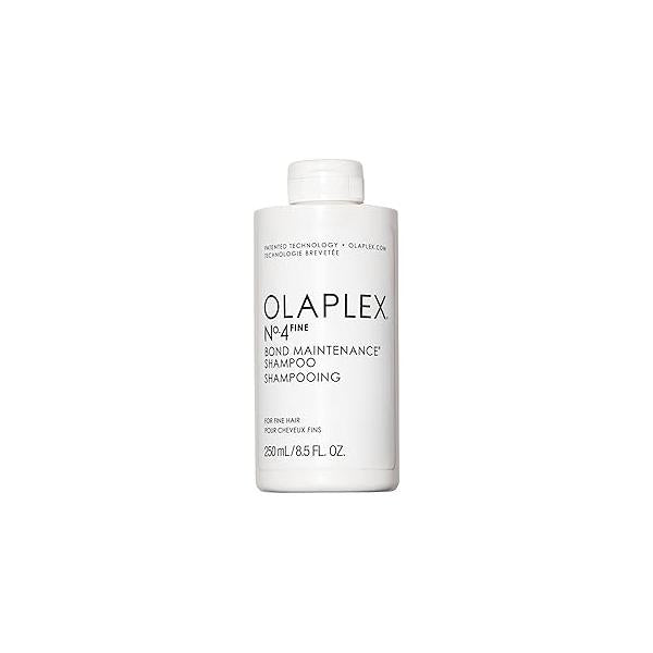 Olaplex No.4 FINE Bond Maintenance Shampoo, Ultra-light, Clinically Proven Fine Hair Shampoo to Volumize & Strengthen (8.5 Fl Oz)