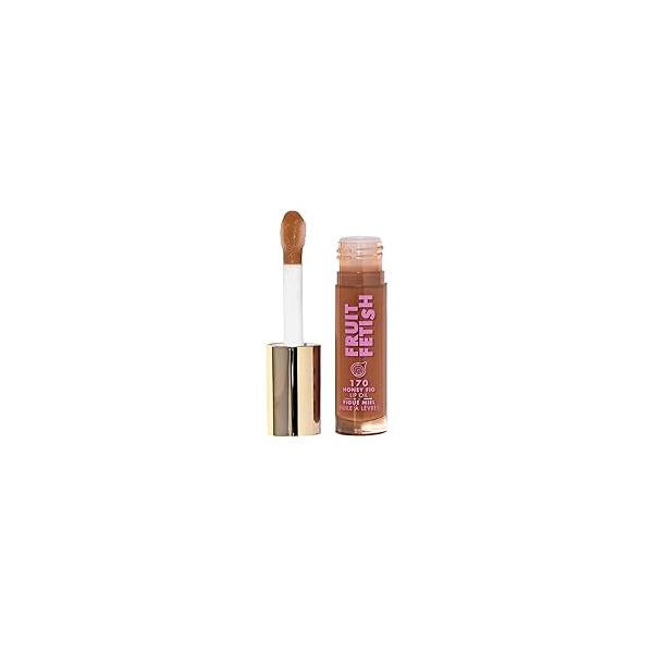 Milani Fruit Fetish Lip Oil with Vitamin E for Instant Hydration, Extract Infused Treatment and Moisturizing Gloss - Blackberry Agave