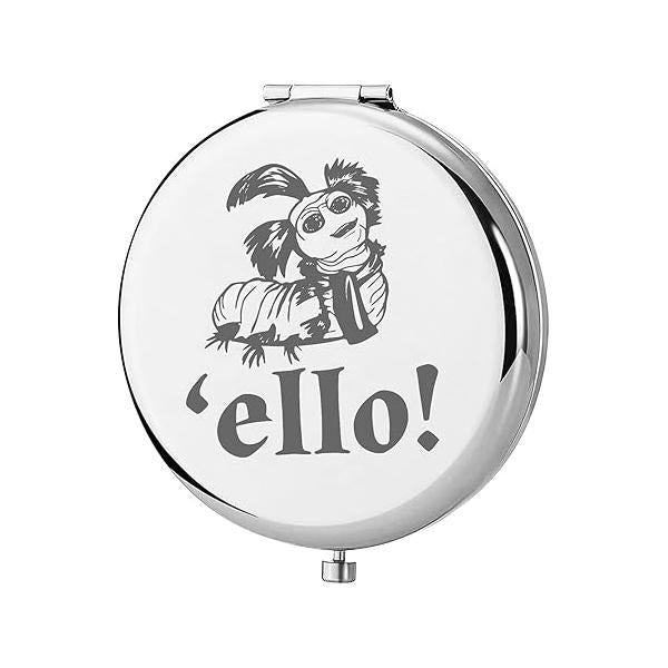 KEYCHIN Ello Worm Pocket Mirror Movie Fans Gifts Compact Makeup for Women Girls (Ello-S)