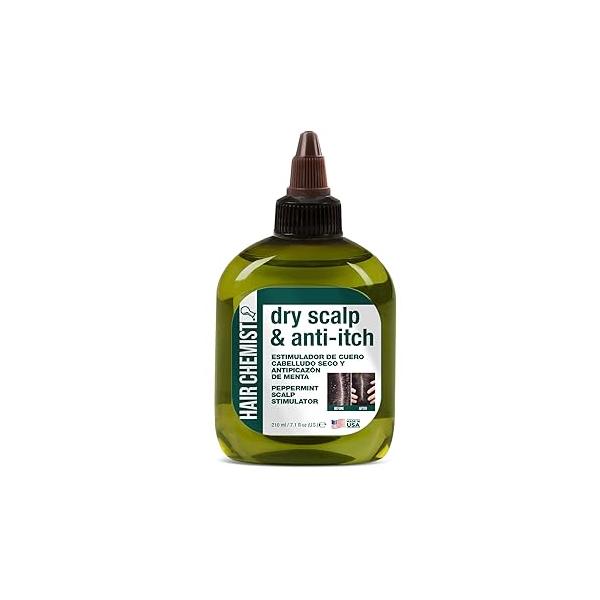 Hair Chemist Peppermint Scalp Stimulator for Dry & Anti-Itch - Soothing Solution 7.1 Ounces