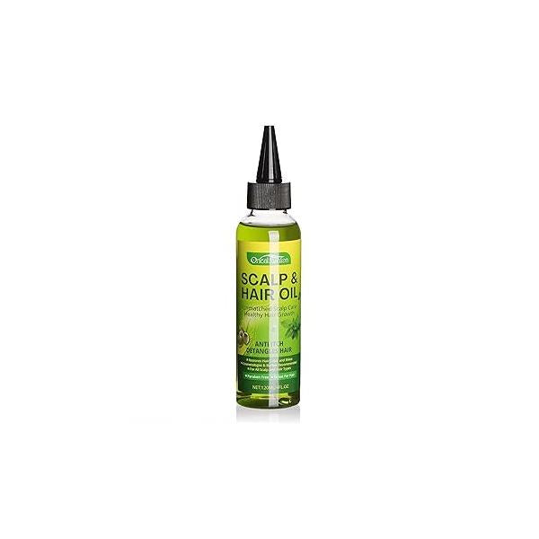 Rosemary Mint Hair & Scalp Treatment With Biotin, Essential Oils for Split Ends and Dry - 4 Fl Oz