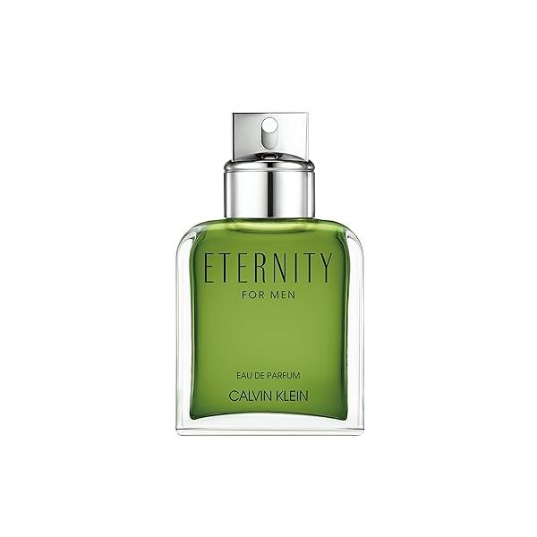 Calvin Klein Eternity Eau de Parfum - Woody Men's Cologne With Notes of Sage, Cypress & Suede Accord Long Lasting Fragrance