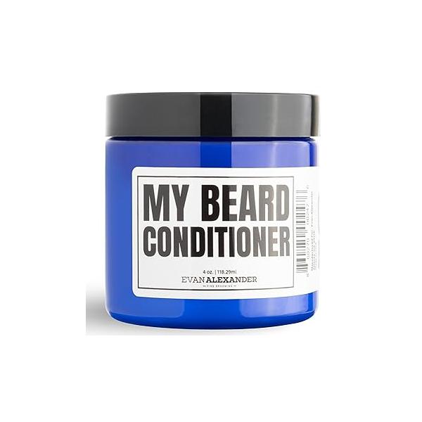 Evan Alexander Grooming MY Beard Conditioner for Men - 4 oz | Smoothens Frizzy Beards, Repairs Damage, Enhance Shine & Boosts Moisture Retention