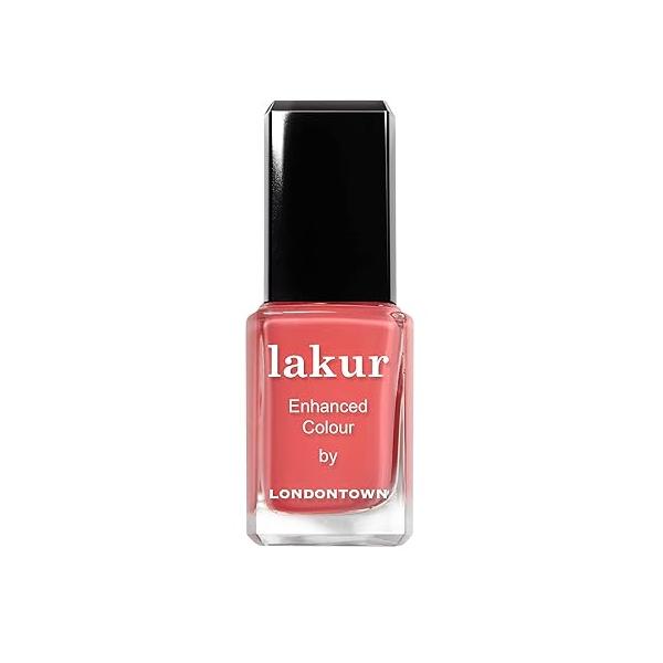 LONDONTOWN Muted Matte Clay Glossy Nail Polish, Savanna lakur, Vegan Chip-Resistant Long-Lasting Lacquer