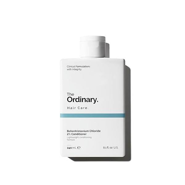 The Ordinary Behentrimonium Chloride 2% Conditioner, Lightweight Fragrance-Free Conditioner for All Hair Types, 8.1 Fl Oz