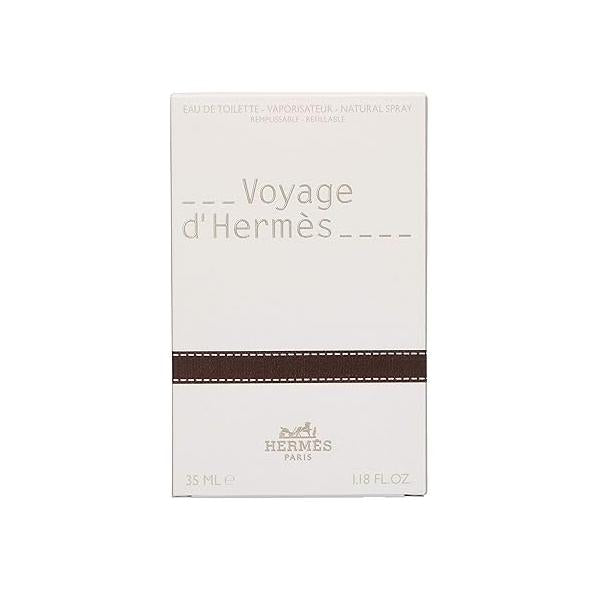 Hermes Voyage D'Hermes Unisex Eau-de-toilette Spray (Refillable) by Hermes, 1.18 Ounce