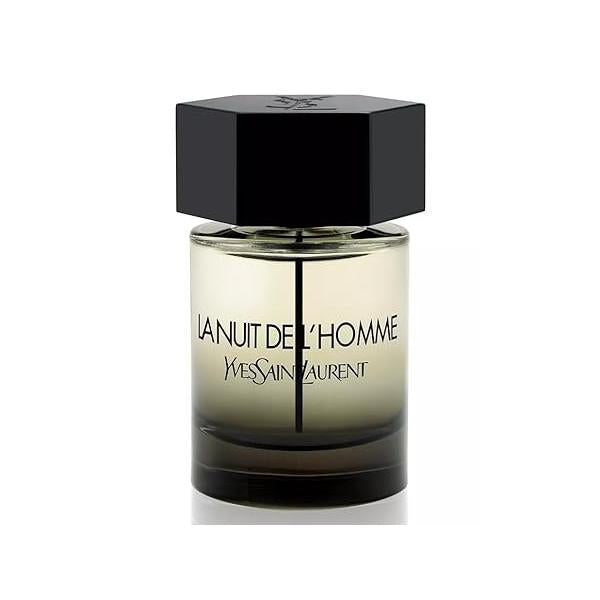 Yves Saint Laurent La Nuit De L'homme Eau Toilette Spray for Men, 3.4 Ounce