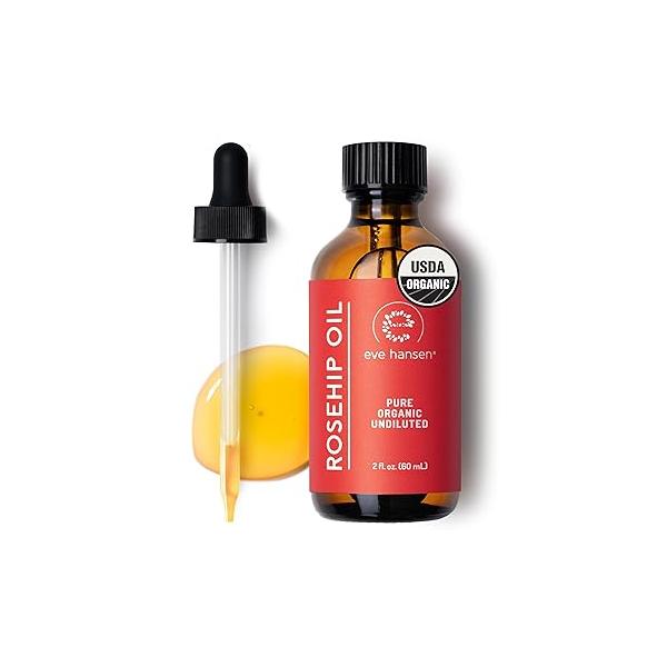 Eve Hansen Organic Castor Oil USDA Certified | Pure Carrier for Eyelashes, Eyebrows, Hair, and Skin with Applicator (2oz)
