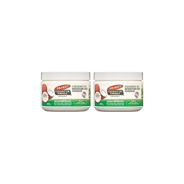 Palmer's Coconut Oil Formula Moisture Gro Hairdress, 8.8 Ounces (Pack of 2)